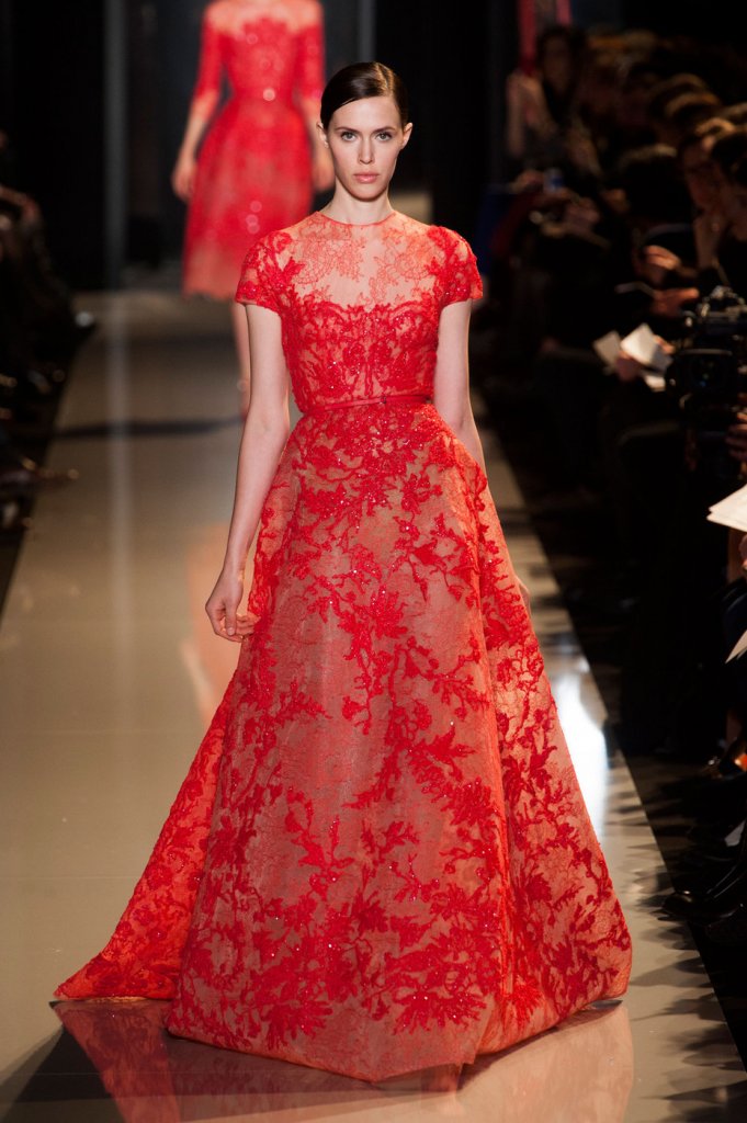 艾莉·萨博 elie saab 2013春夏高级定制发布秀-couture spring 2013