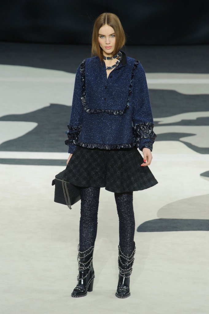 香奈儿 chanel 2013秋冬时装发布秀 - paris fall 2013