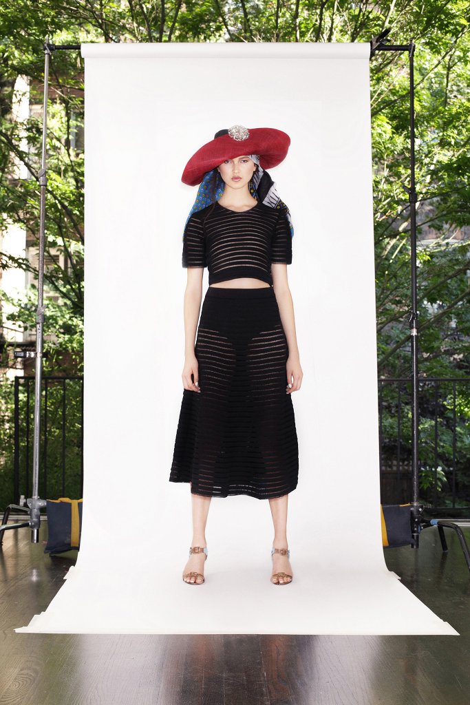 2014早春 辛西娅·洛蕾 美国 纽约 女装 裙套装 套装 服装