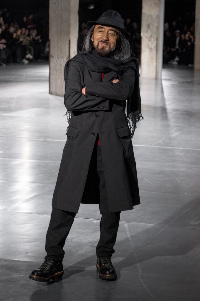 山本耀司 yohji yamamoto 2017/18秋冬高级成衣发布秀