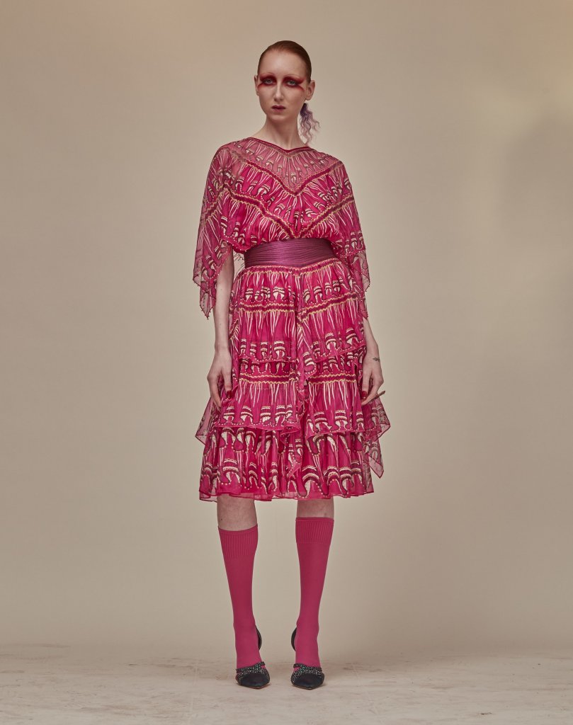 桑德拉·罗德斯 zandra rhodes 2019/20秋冬高级成衣lookbook