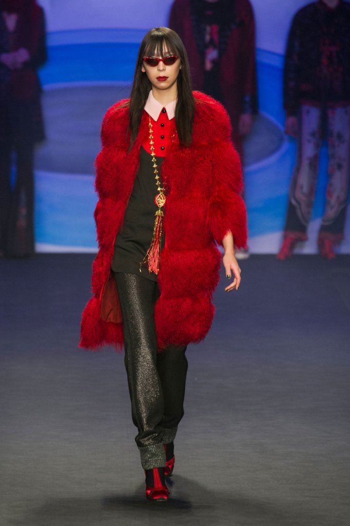 安娜苏 Anna Sui 2014秋冬时装发布秀 - New York Fall 2014