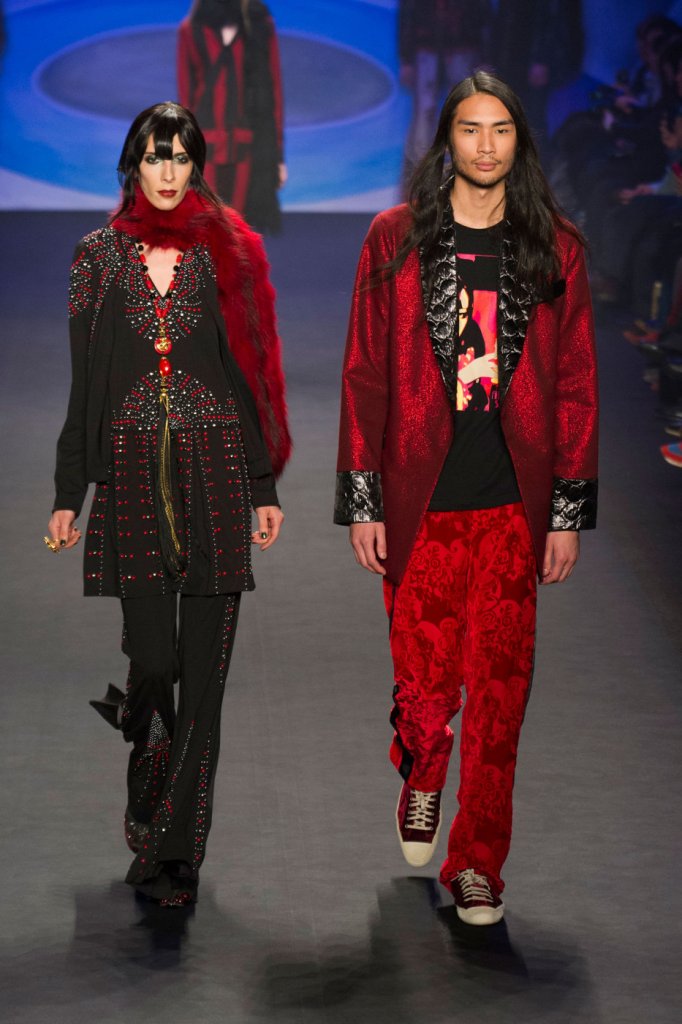 安娜苏 Anna Sui 2014秋冬时装发布秀 - New York Fall 2014