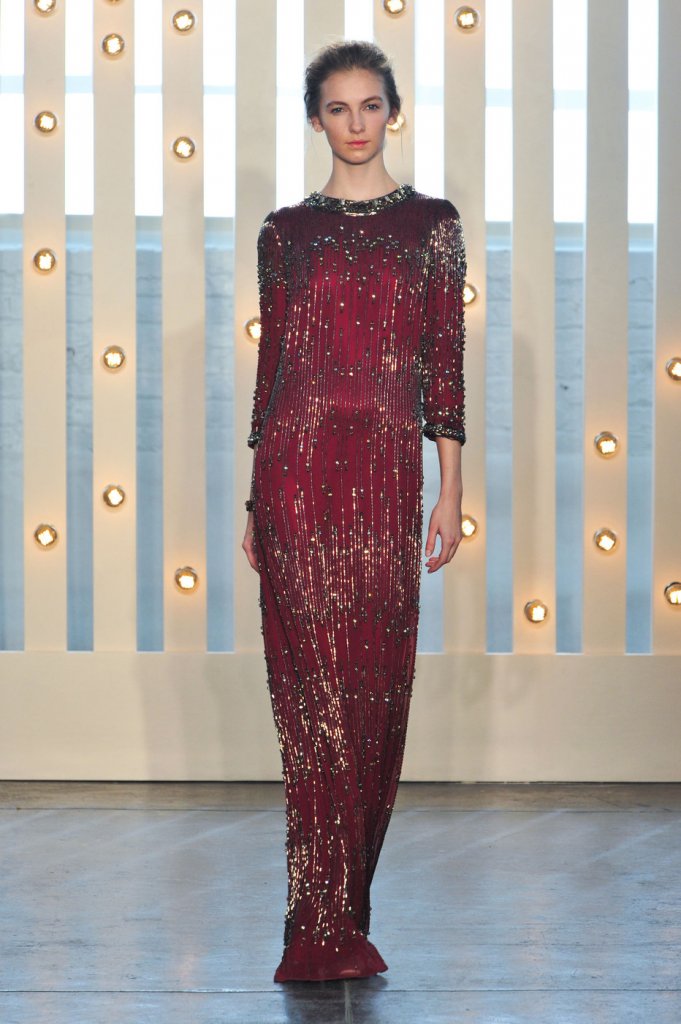 珍妮·帕克汉 Jenny Packham 2014秋冬时装发布秀 - New York Fall 2014