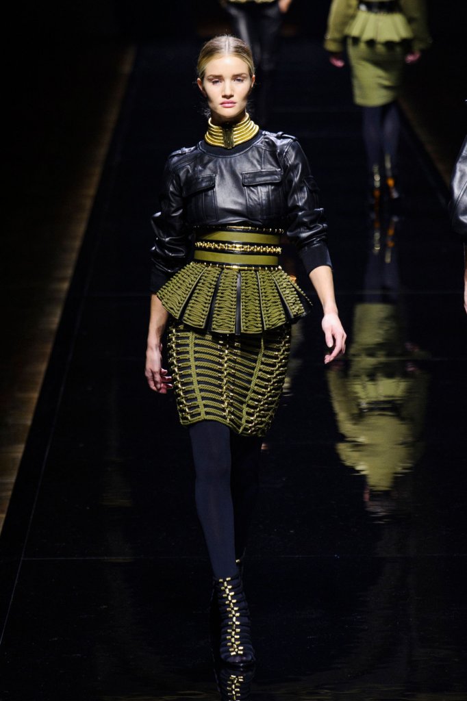 巴尔曼 Balmain 2014秋冬时装发布秀 - Paris Fall 2014