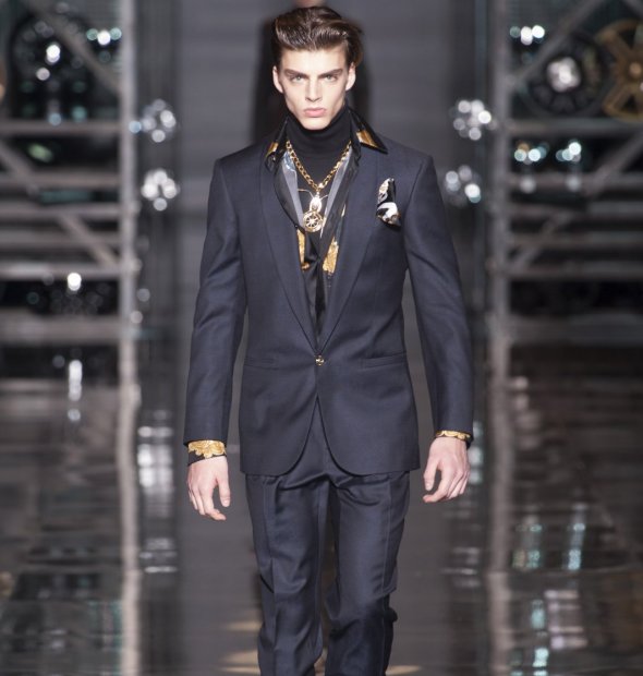 範思哲 versace 2014秋冬男裝發佈秀 milan fall 2014 menswear