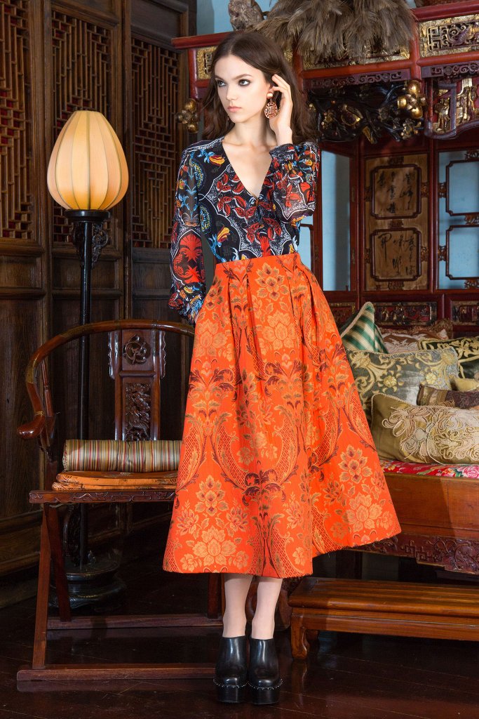 爱丽丝+奥利维亚 Alice+Olivia 2015早秋系列时装Lookbook Pre-Fall 2015