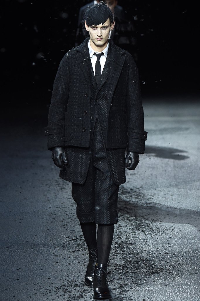 桑姆·布郎尼 Thom Browne 2015/16秋冬男装发布秀 - Paris Fall 2015 Menswear