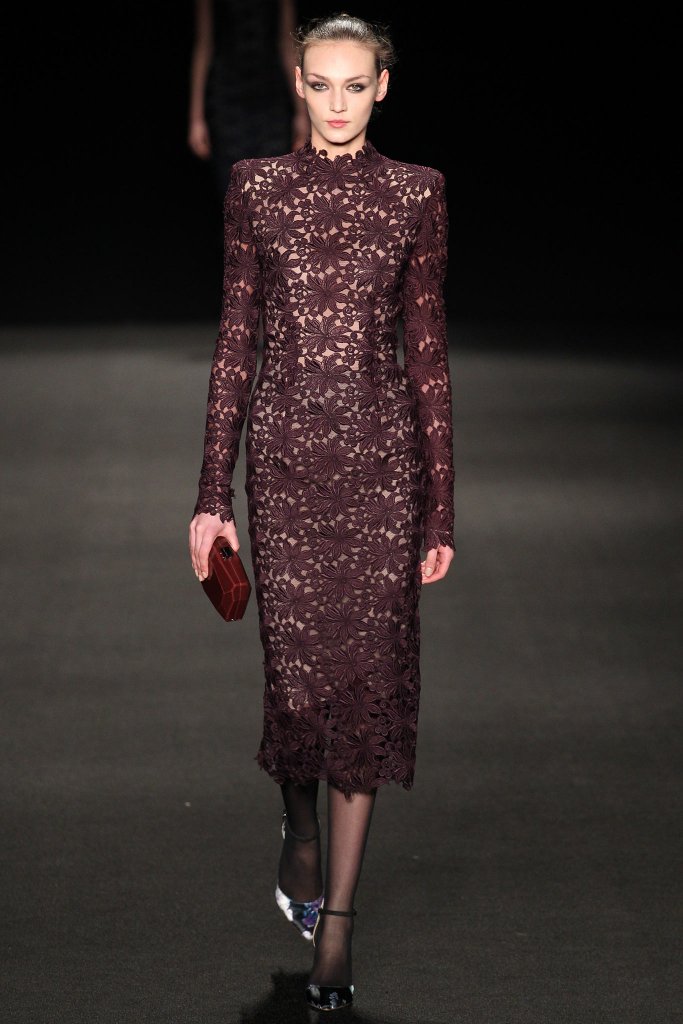 莫尼克·鲁里耶 Monique Lhuillier 2015/16秋冬系列时装发布秀 - New York Fall 2015