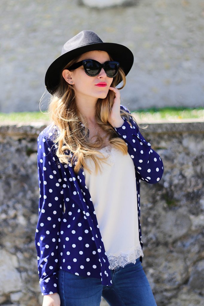 POLKA DOT SHIRT