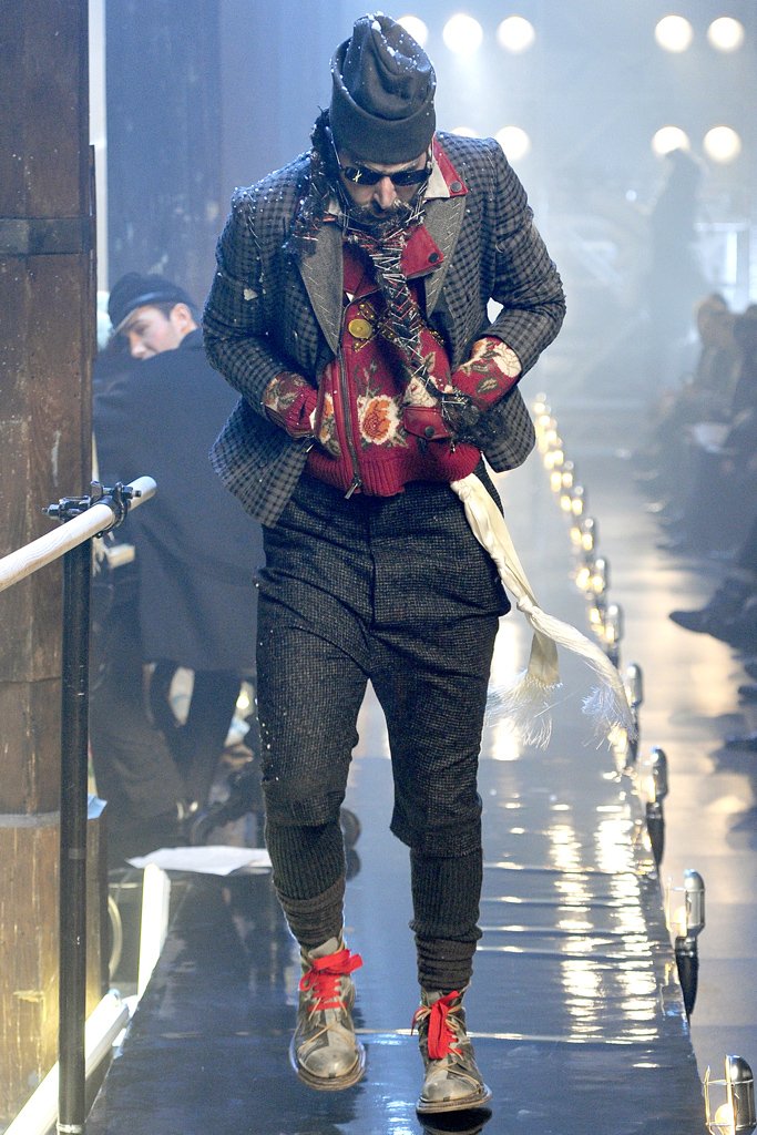 约翰·加利亚诺 john galliano 2011秋冬系列男装发布秀 paris