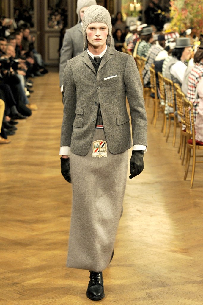 桑姆·布郎尼 thom browne 2011秋冬系列男装发布秀 new york