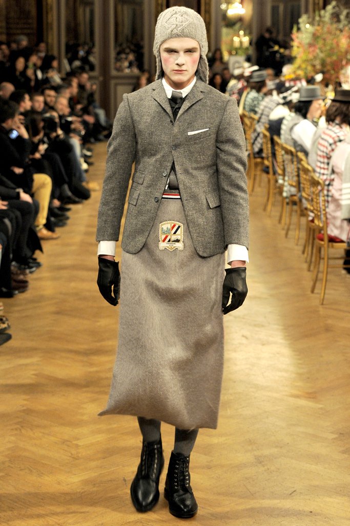 桑姆·布郎尼 thom browne 2011秋冬系列男装发布秀 new york