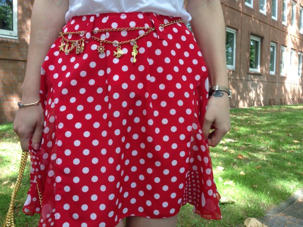 RED & WHITE POLKA DOT