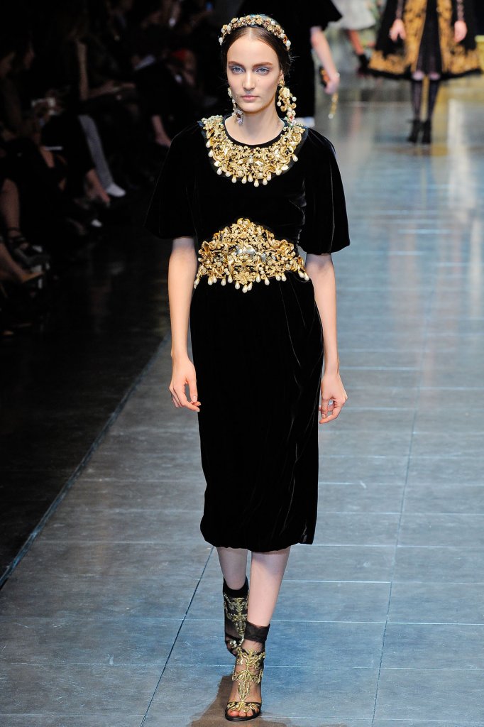 Dolce & Gabbana 2012/13秋冬系列时装发布秀 - Milan Fall 2012