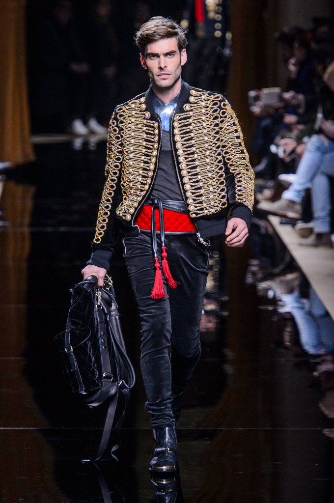 巴爾曼 balmain 2016/17秋冬男裝發佈秀 - paris fall 2016