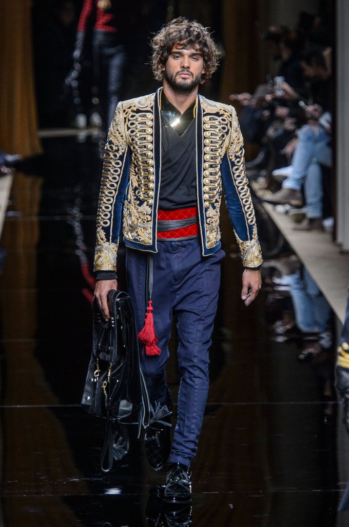 巴尔曼 Balmain 2016/17秋冬男装发布秀 - Paris Fall 2016