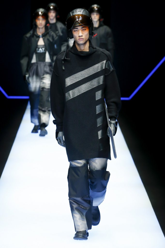 安普里奥·阿玛尼 Emporio Armani 2018/19秋冬男装发布秀 - Milan Fall 2018