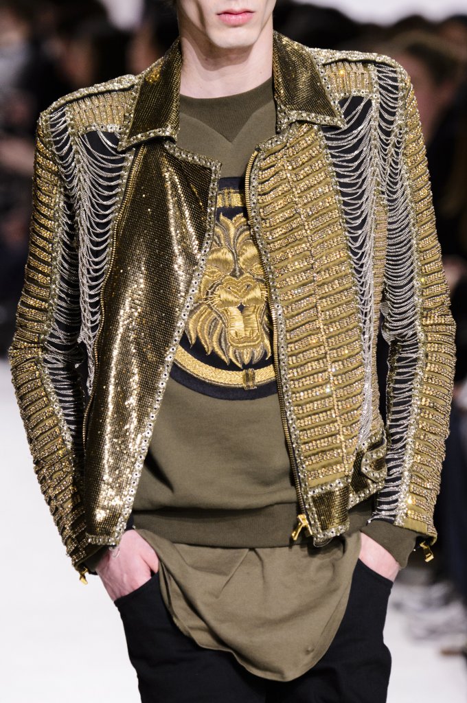 巴爾曼 balmain 2018/19秋冬男裝發佈秀(細節) - paris fall 2018