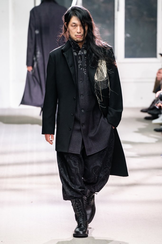 山本耀司 Yohji Yamamoto 2019/20秋冬男装发布秀 - Paris Fall 2019