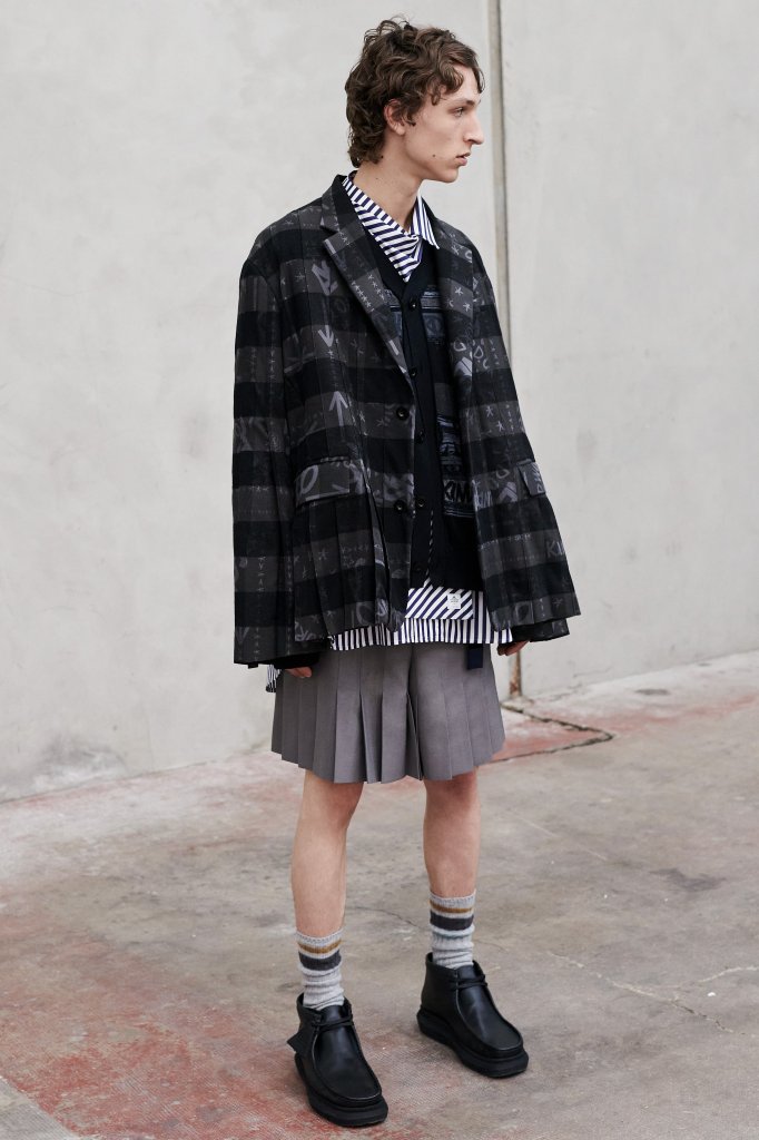 Sacai 2023春夏男装Lookbook