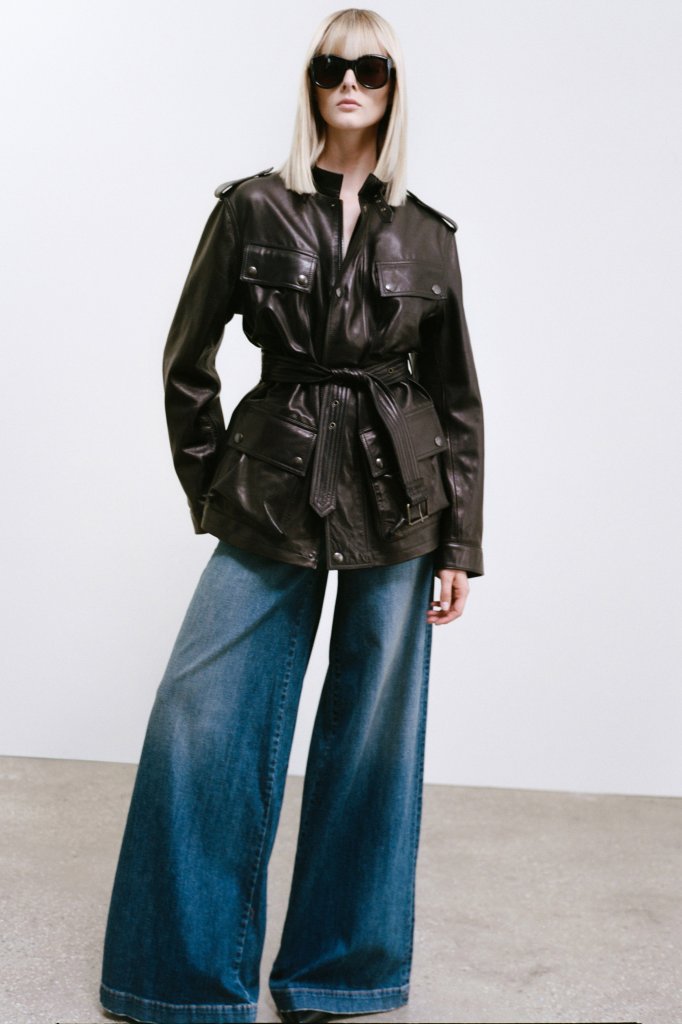  Nili Lotan Nili Lotan 美国 U.S.A 纽约 New York City Lookbook 2025早春 Resort 2025 女装 皮衣 Leather Coat 喇叭牛仔裤 Flare Jeans 女装