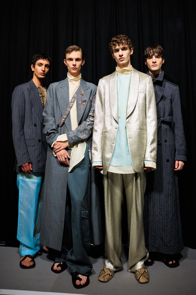 德赖斯·范诺顿 Dries Van Noten 2025春夏男装秀(后台妆容) - Paris Spring 2025