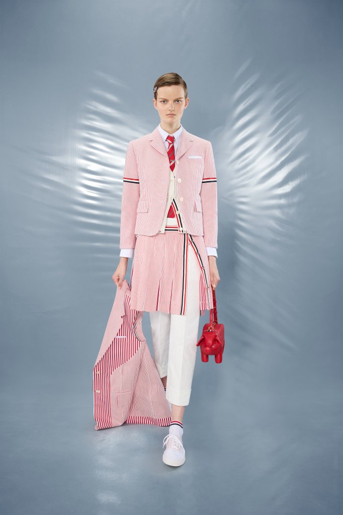  桑姆·布郎尼 Thom Browne  美国 U.S.A 纽约 New York City Lookbook 2025早春 Resort 2025 女装